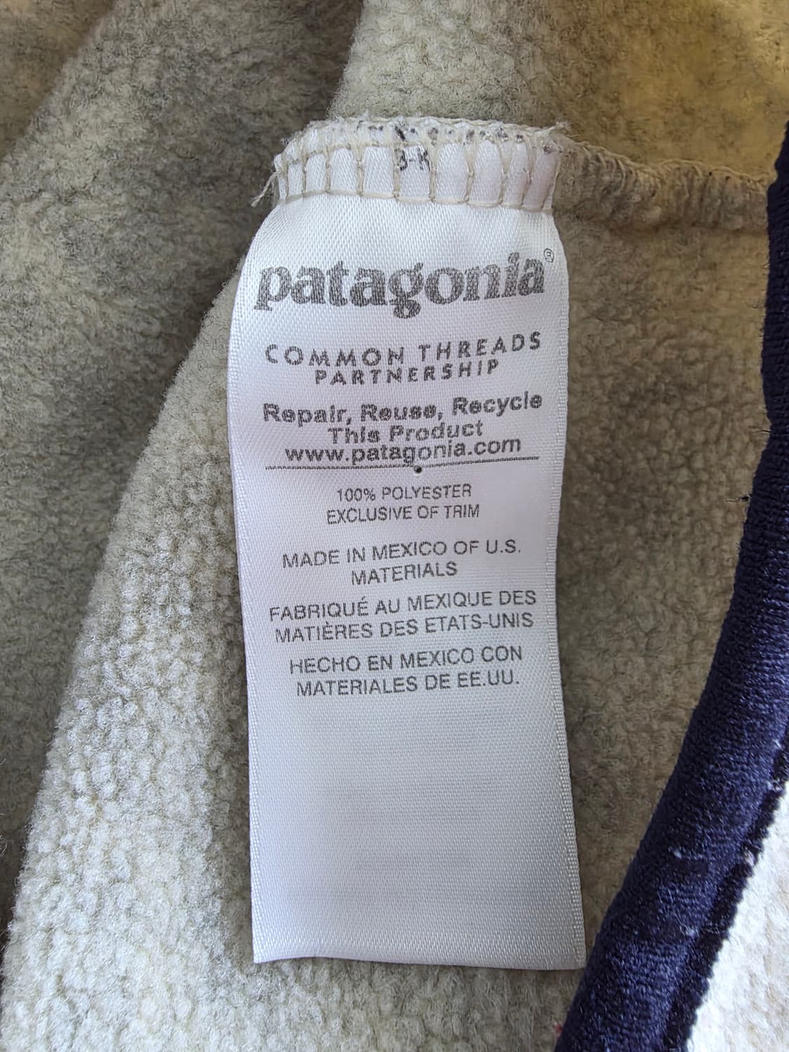 파타고니아 신칠라 헤비웨이트 오트밀 S 상품이미지3