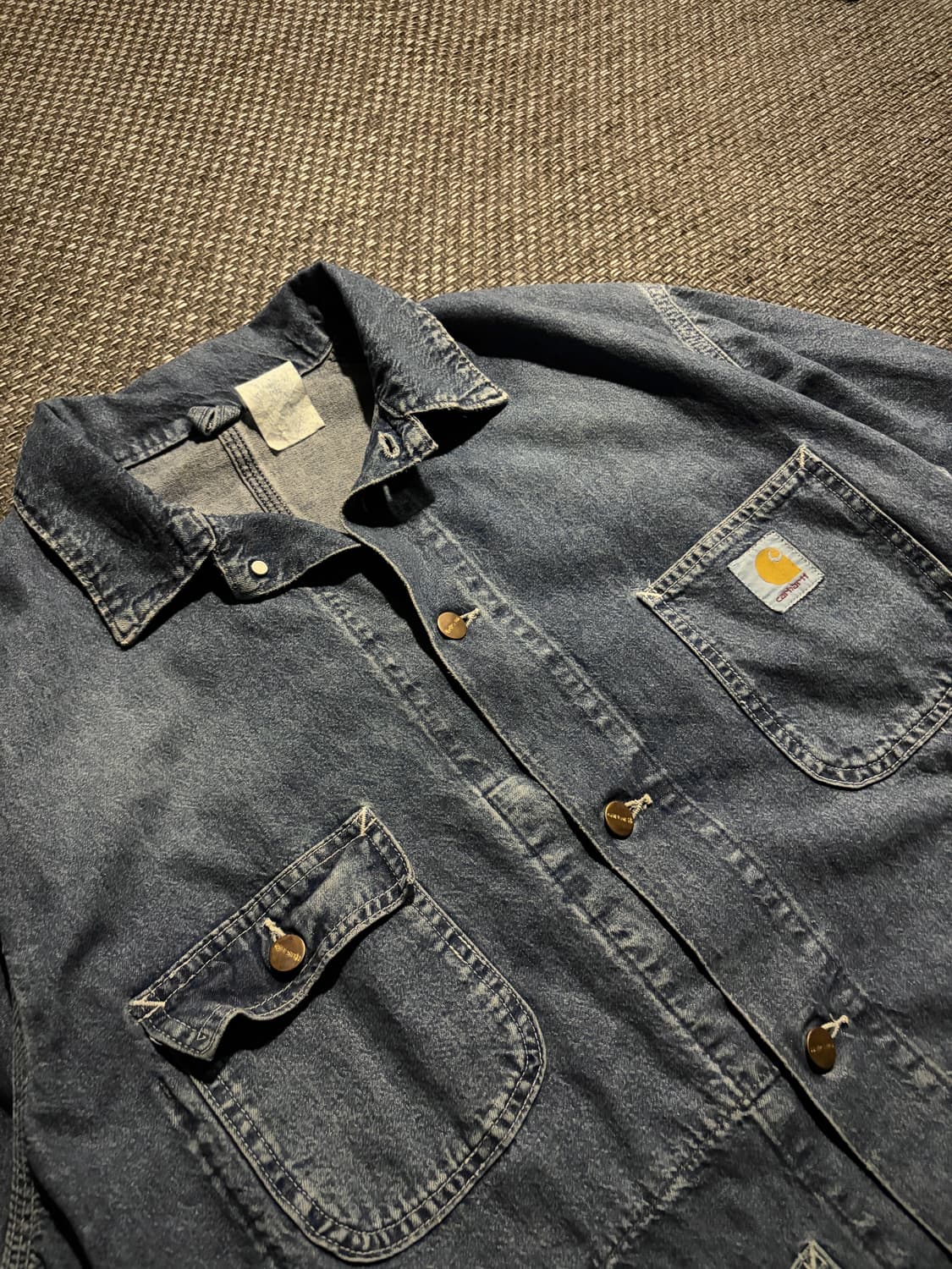 90s 칼하트 초어 데님 8c USA🇺🇸 상품이미지4