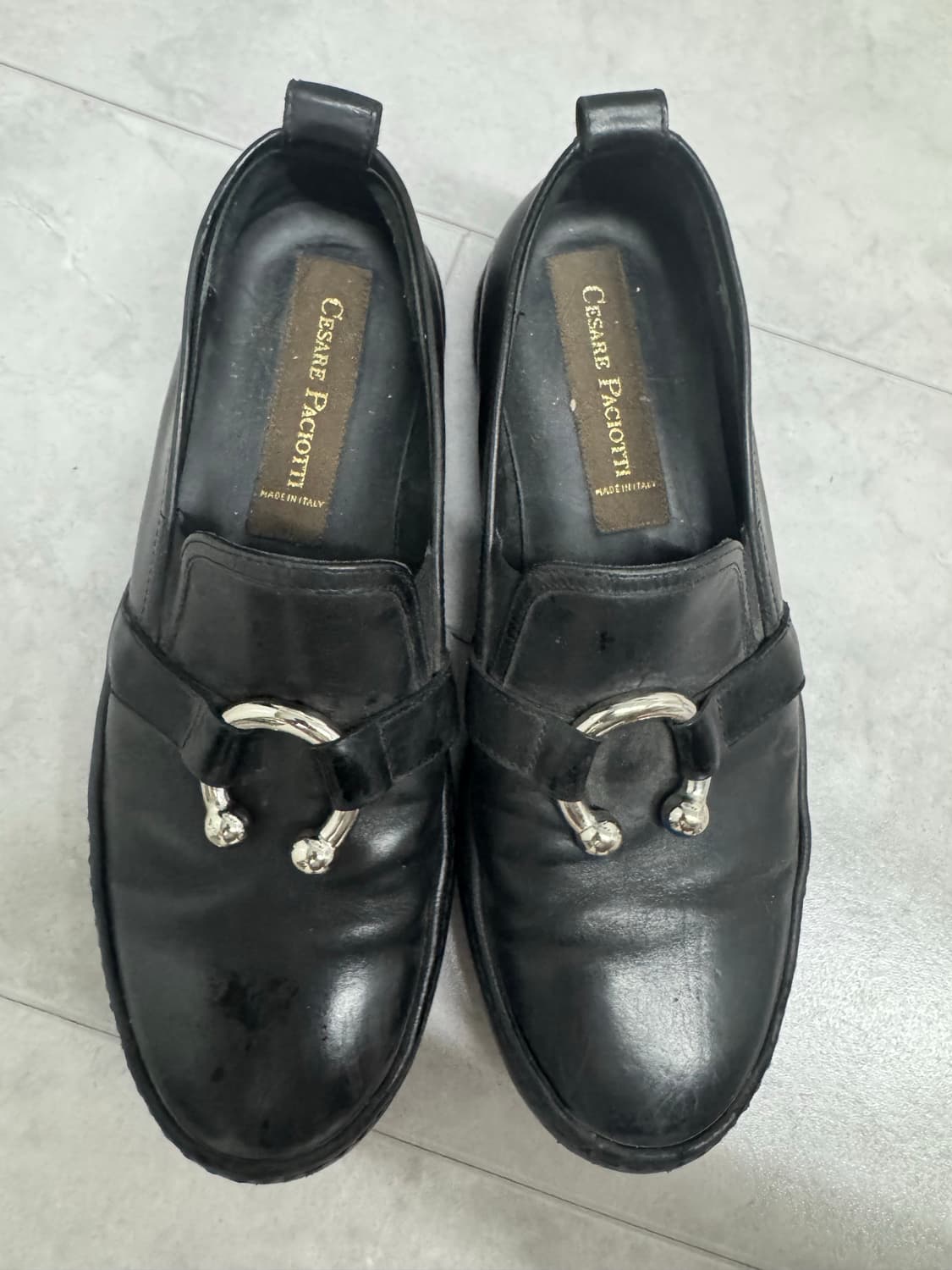 체사레파치오티 로퍼 슬립온 uk8 1/2Size 270 275 상품이미지2