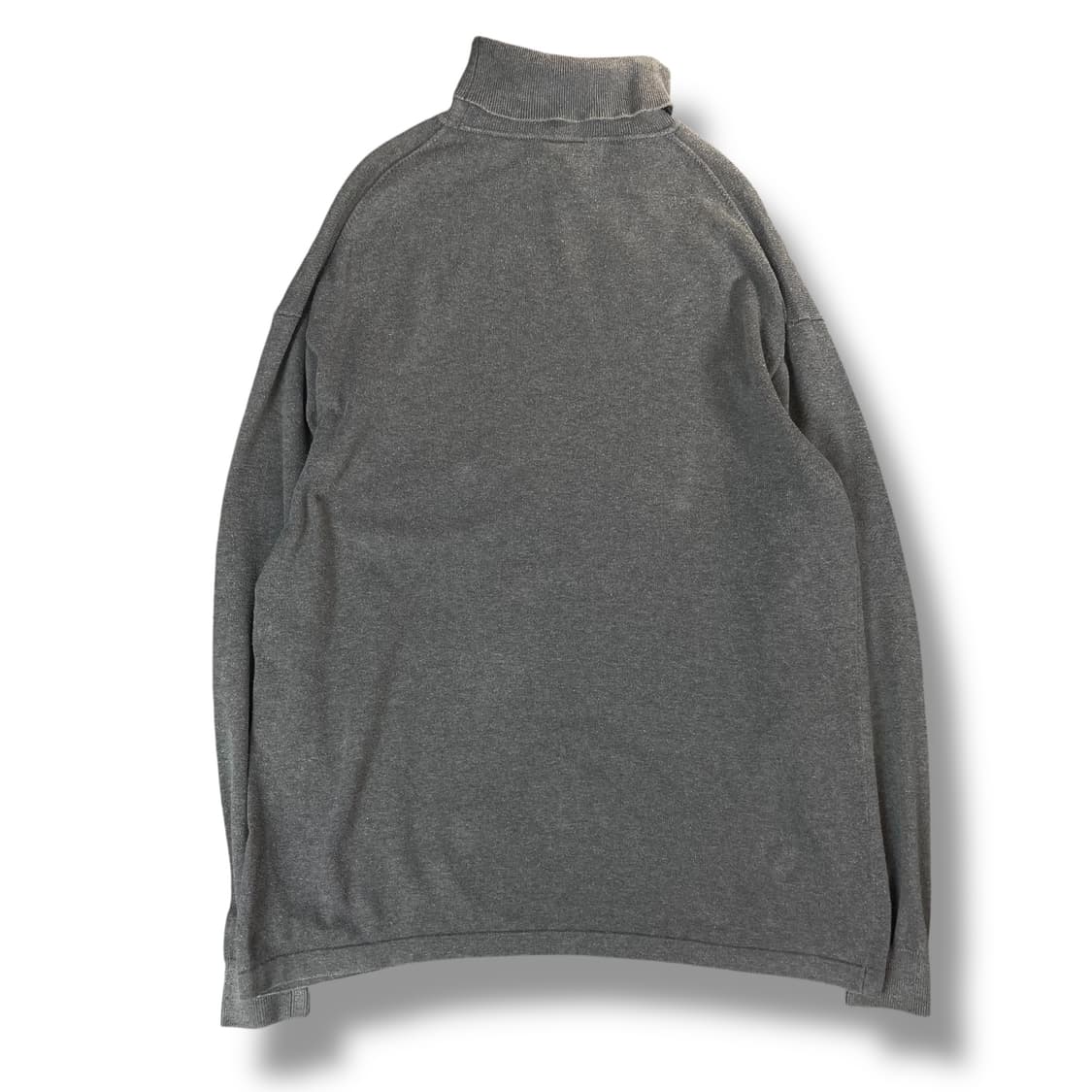 라코스테 미니로고 그레이 모크넥 니트 상품이미지2