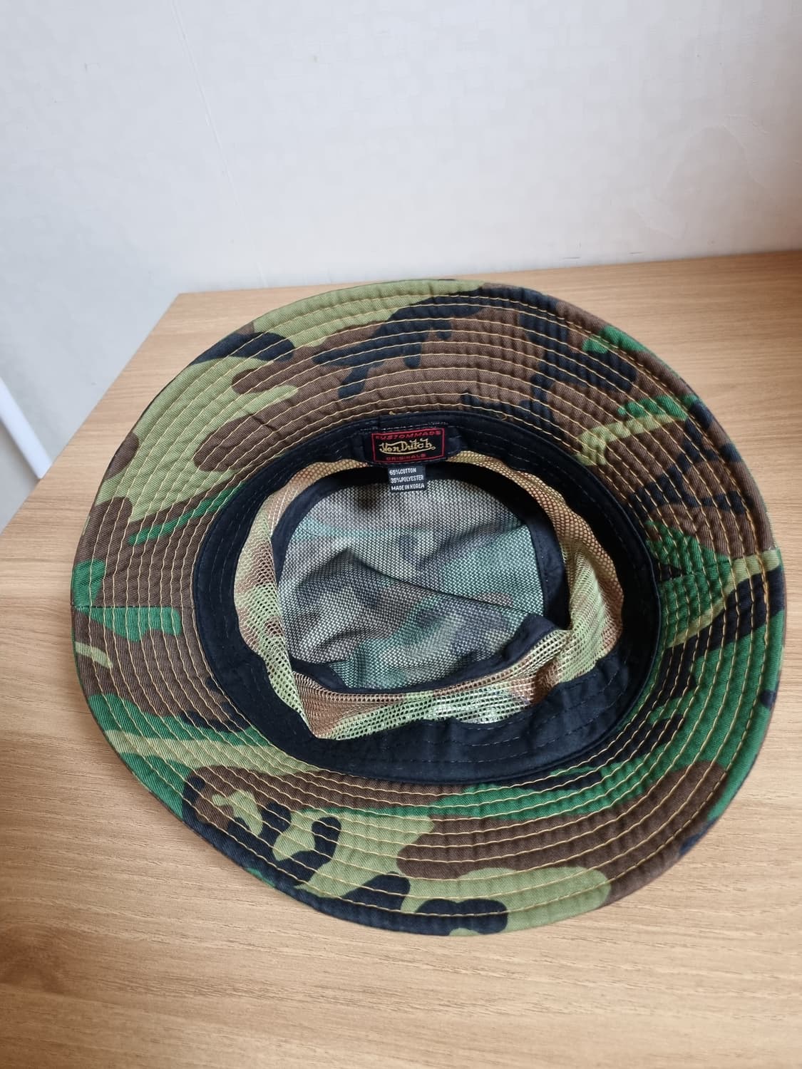 본터치 카모 매쉬 버킷햇 상품이미지6