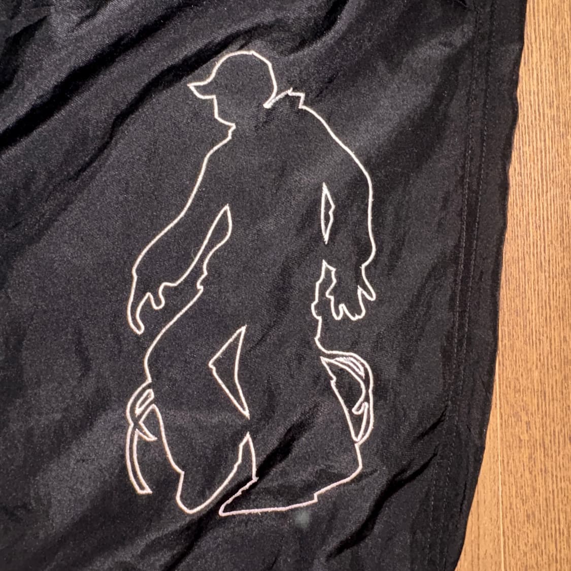 UFO 나일론 블랙 카고 팬츠 상품이미지4