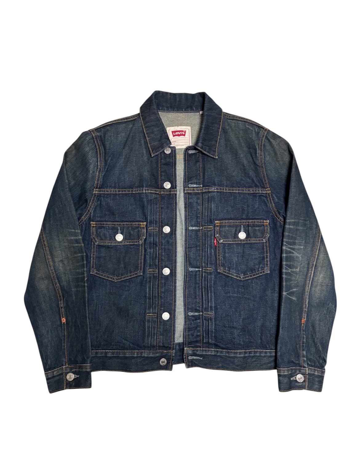 리바이스 타입2 2세대 데님 트러커 청자켓 S 상품이미지1