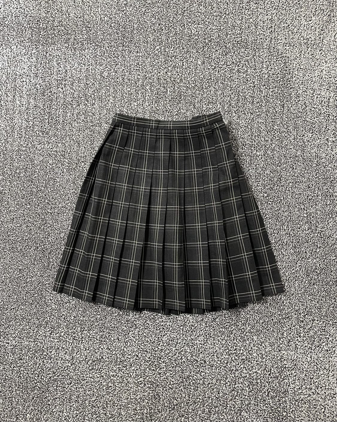 빈티지9. JUNKO KOSHINO 준코 코시노 캠퍼스 체크 스커트 상품이미지1
