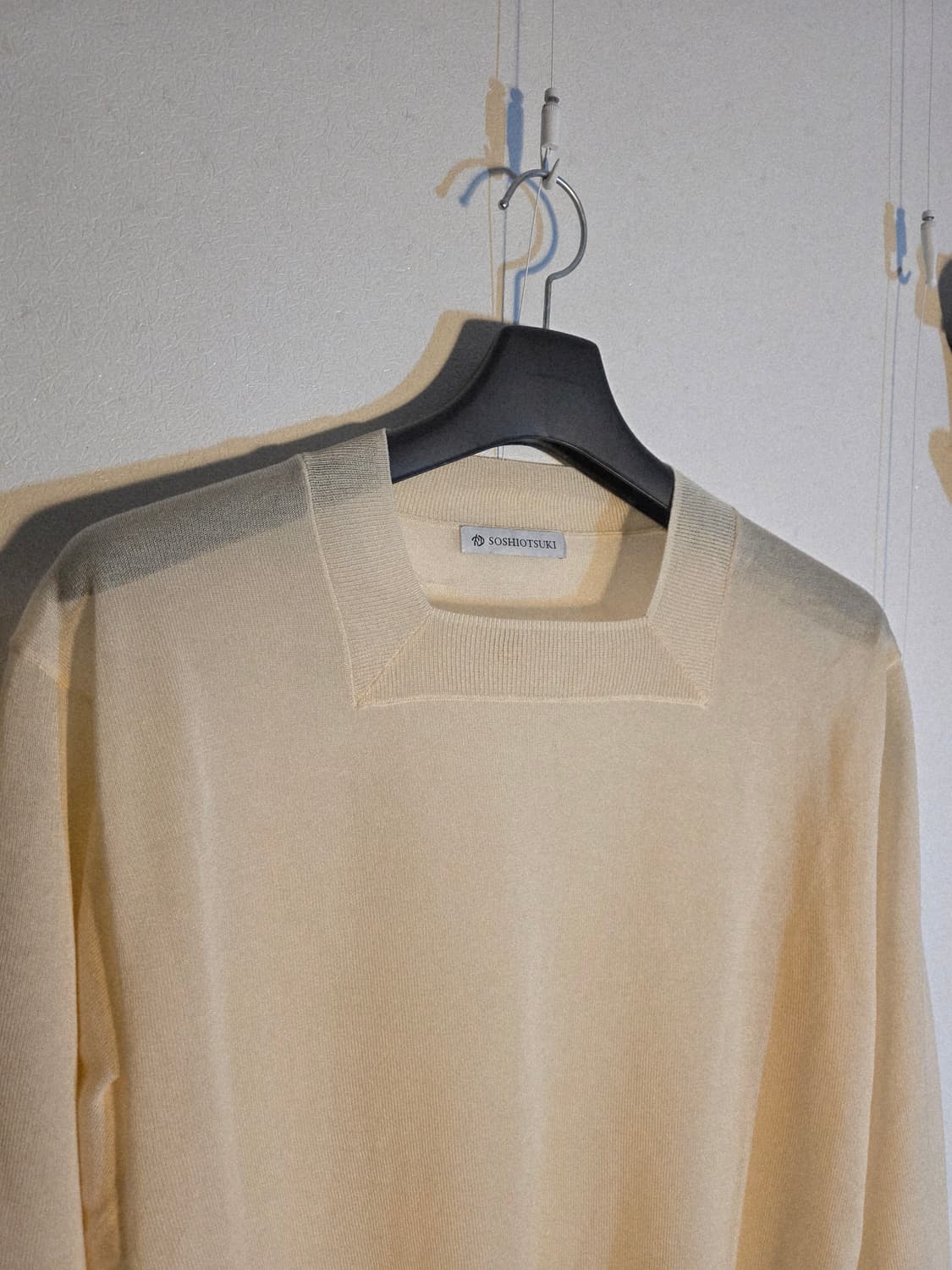 Soshiotsuki 24ss square neck kint 상품이미지3