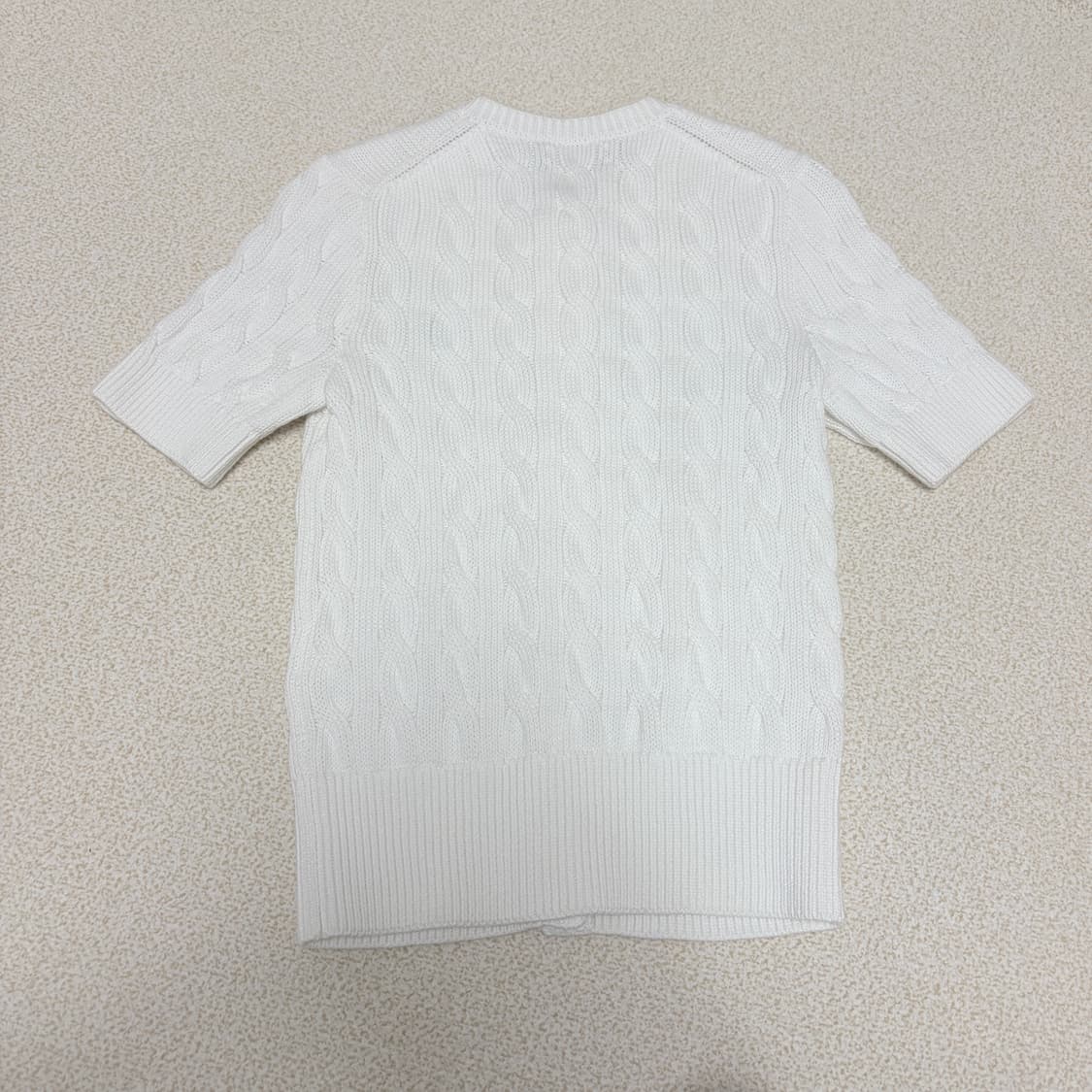 폴로랄프로렌 케이블 반팔 가디건 신형 QR택 상품이미지5