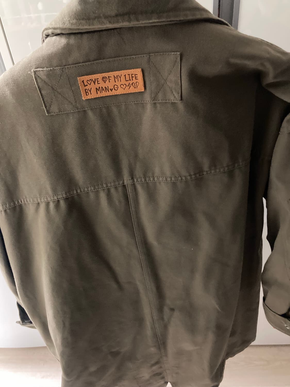 만지스튜디오 야상 코트 상품이미지5