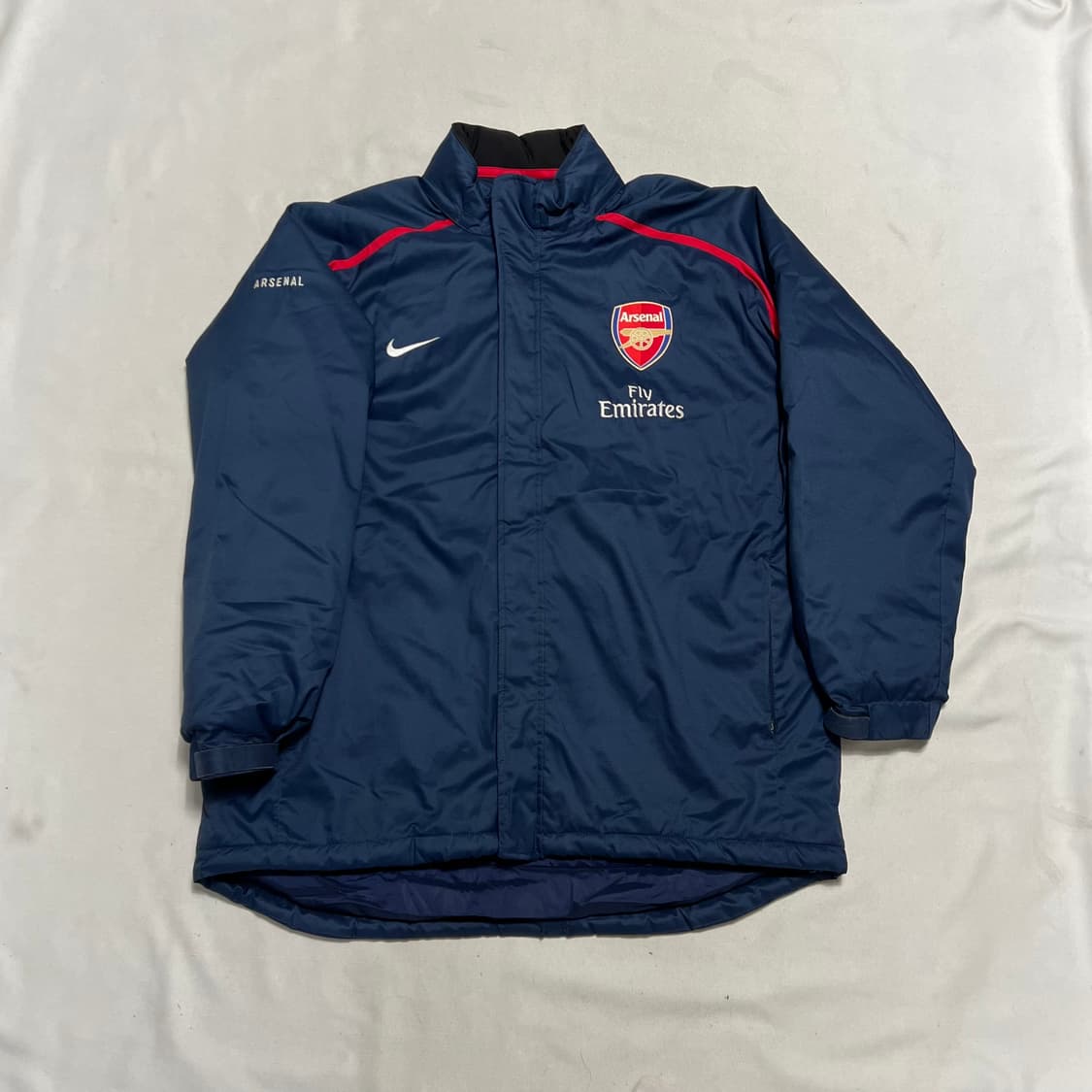 XL 나이키 아스날 네이비 나일론 점퍼 상품이미지2