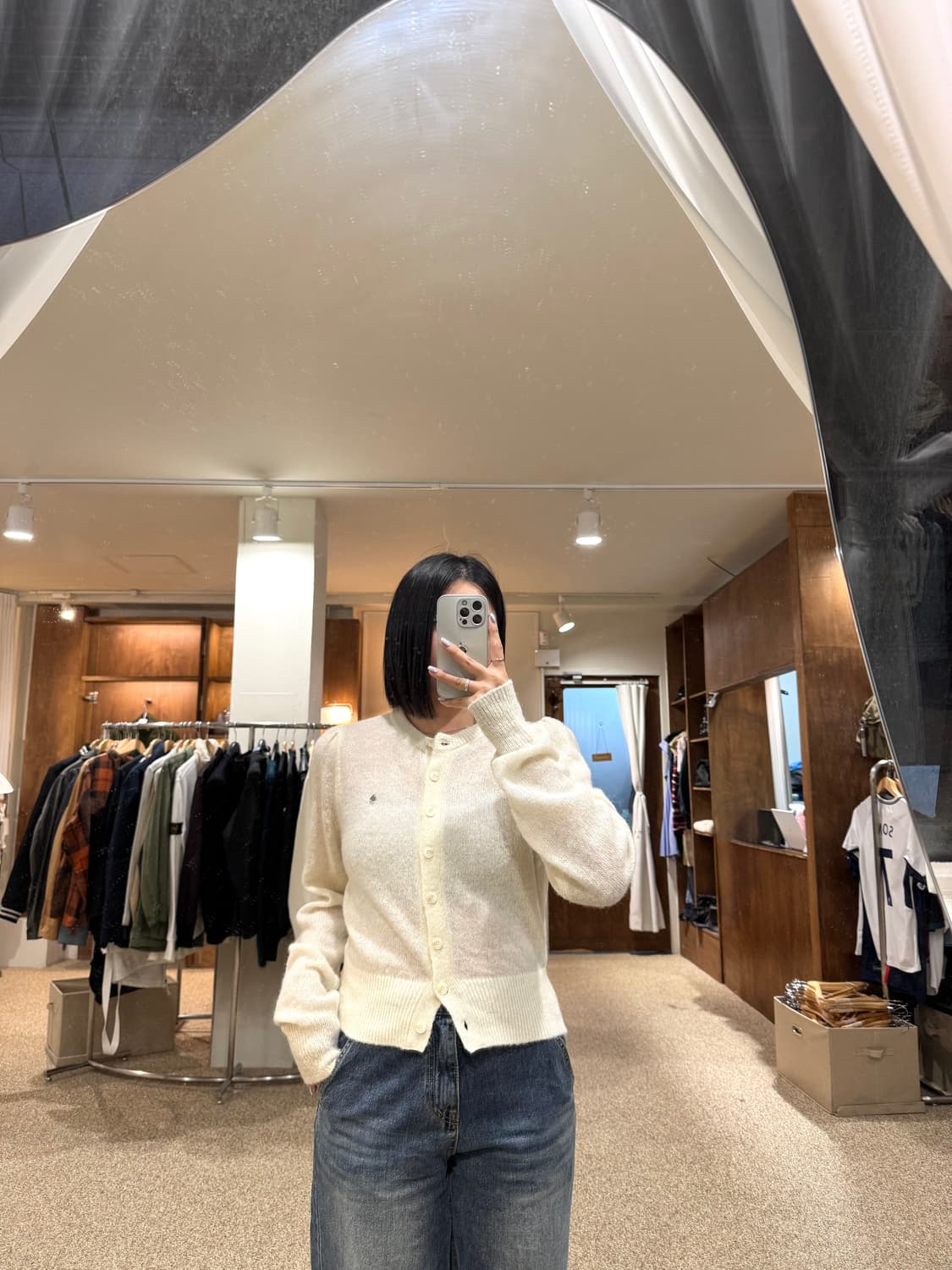 Avie muah 아비무에아 가디건 상품이미지2