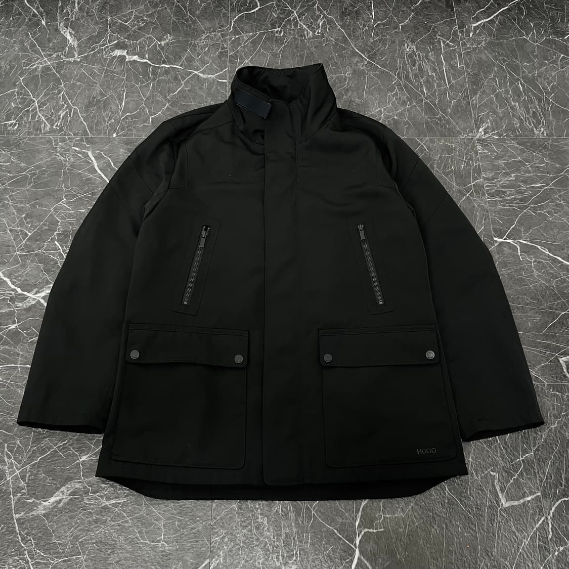 M(L) 휴고보스 하이넥 테크니컬 쉘 파카 상품이미지5