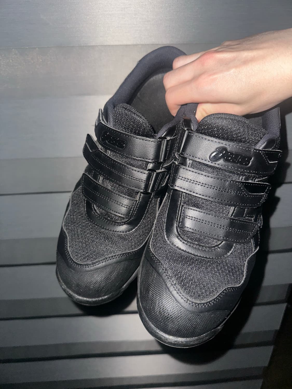 아식스 윈잡 CP215 블랙 상품이미지2