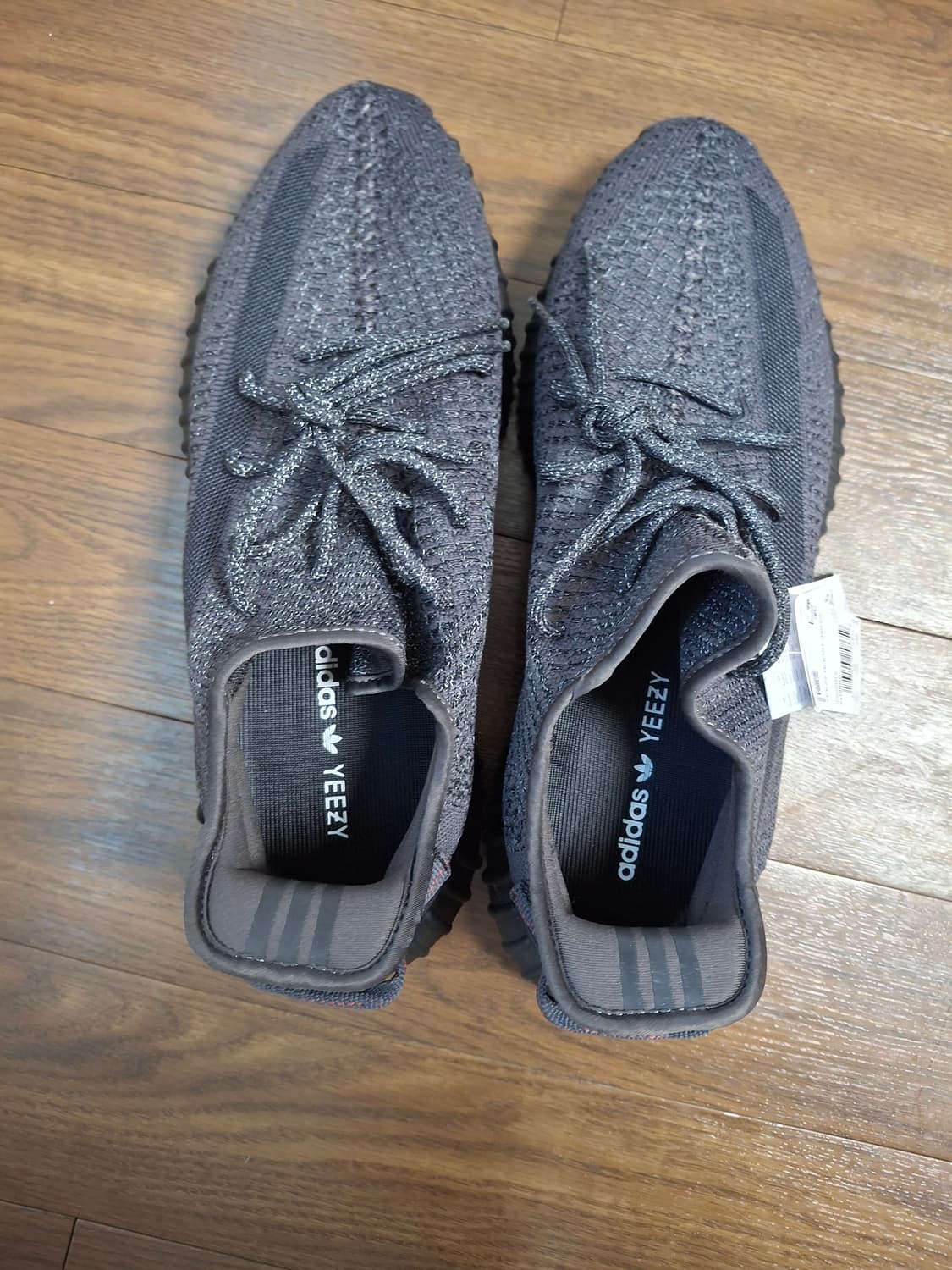 아디다스 이지 부스트 350 V2 블랙- 논리플렉티브 상품이미지3