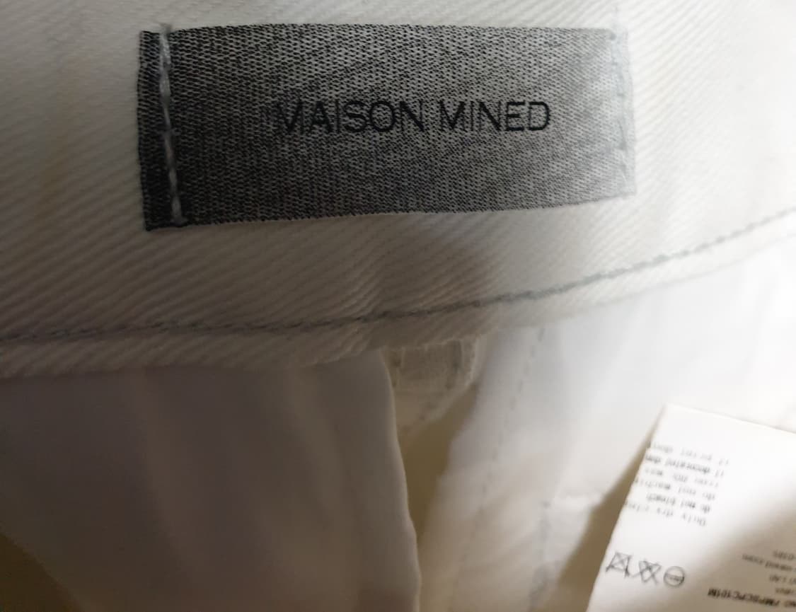 메종미네드 HEM 버튼 유틸리티 카고 와이드 팬츠 (46) 상품이미지3