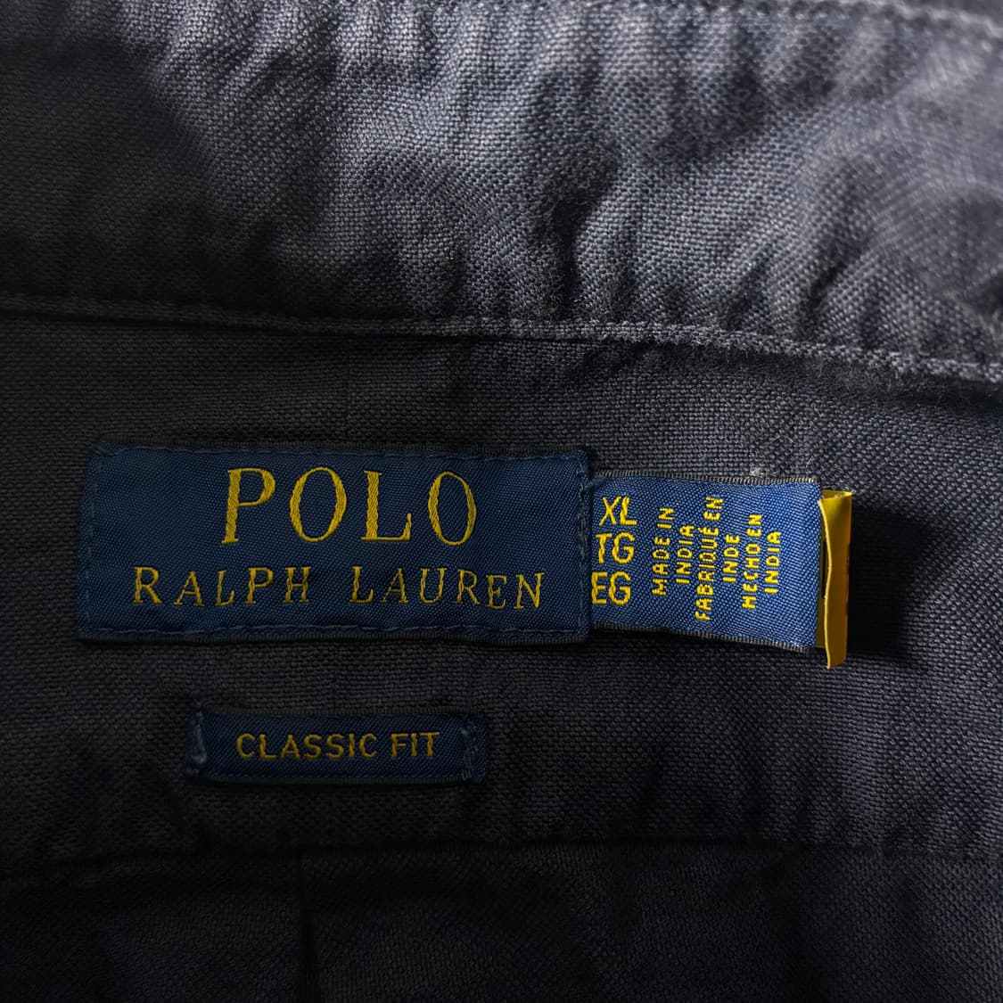 Polo  폴로 랄프로렌 신형 자수 코튼 네이비 셔츠  상품이미지3