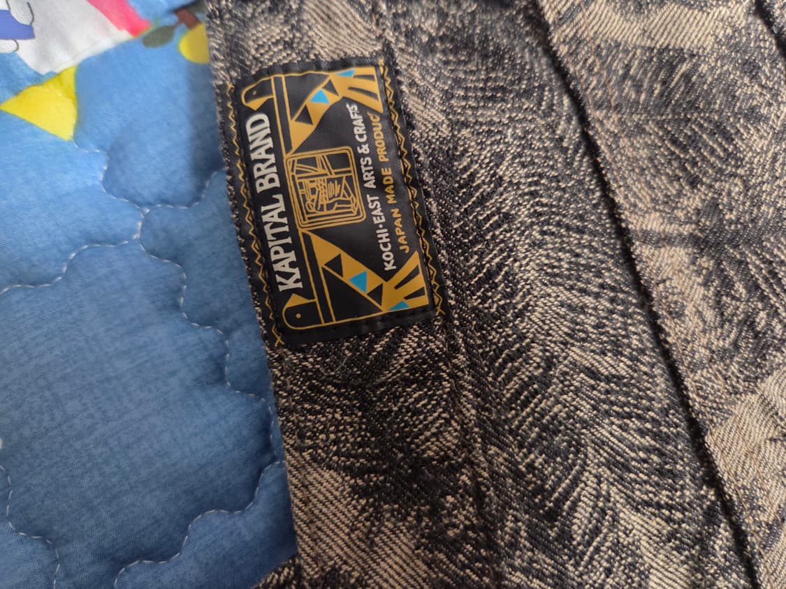 [38]캐피탈 맥파이 데님 블랙베이지 상품이미지3