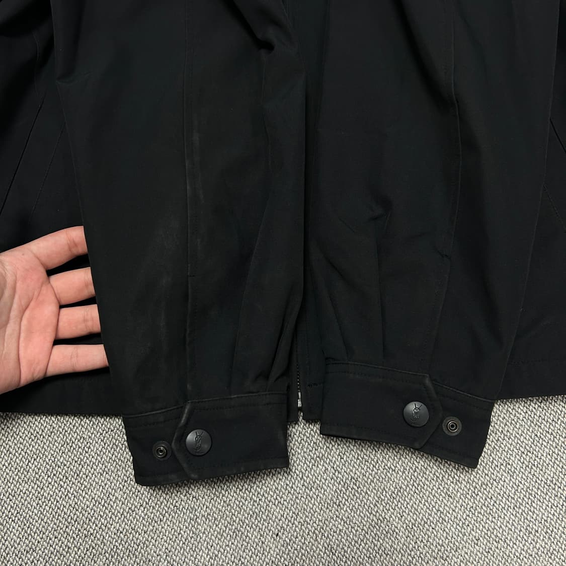 (내피포함)입생로랑 폴리쉘 블루종(95) 상품이미지4