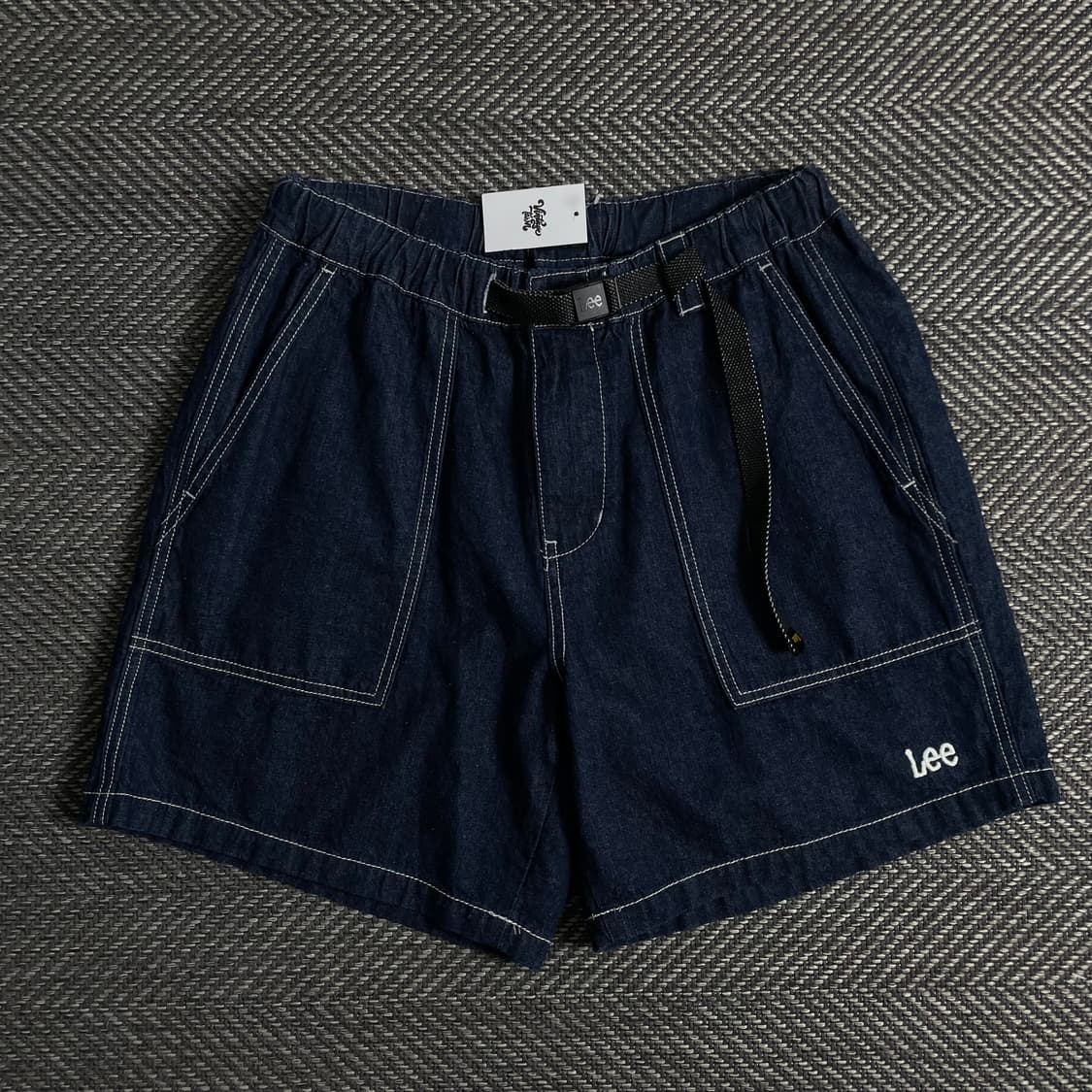 Lee 벨티드 데님 하프 팬츠o 3690 상품이미지1