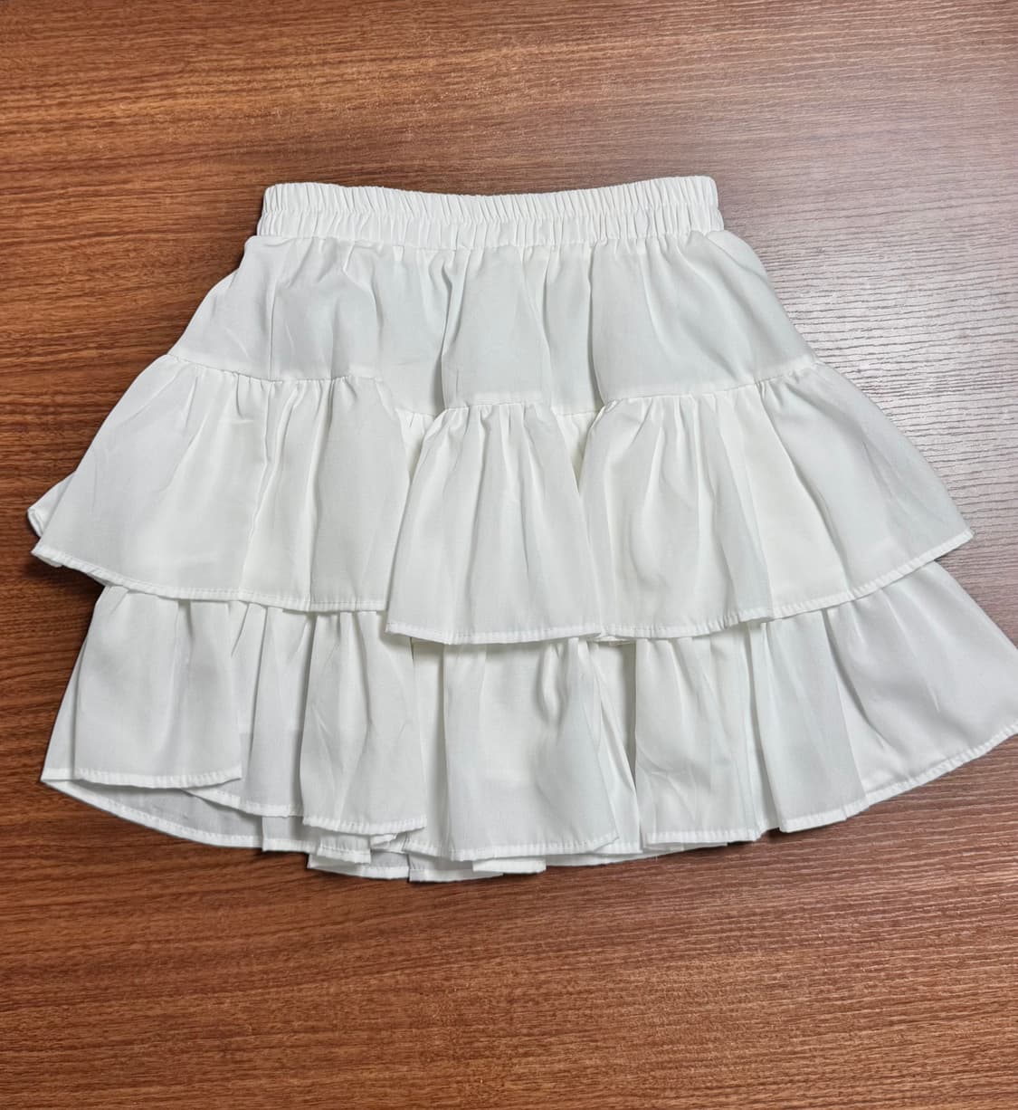 화이트 여름 캉캉 스커트 상품이미지1