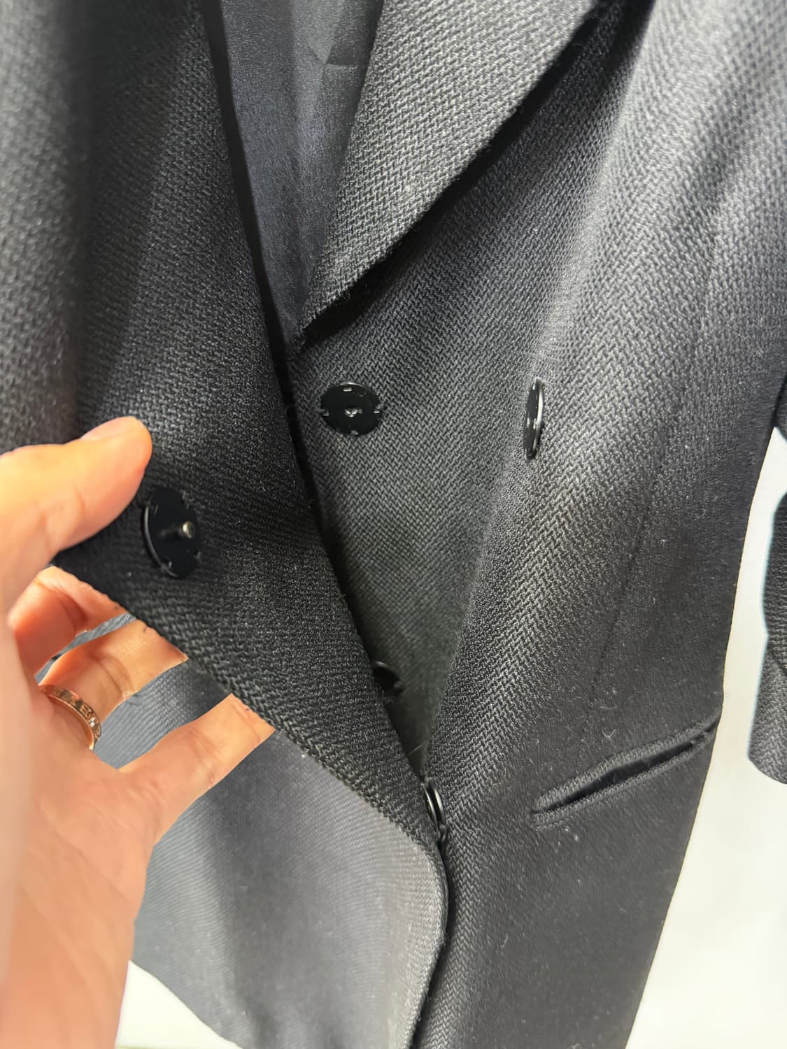 정품) TIME 타임1993 한섬 블랙 여성 자켓 44-55 상품이미지4