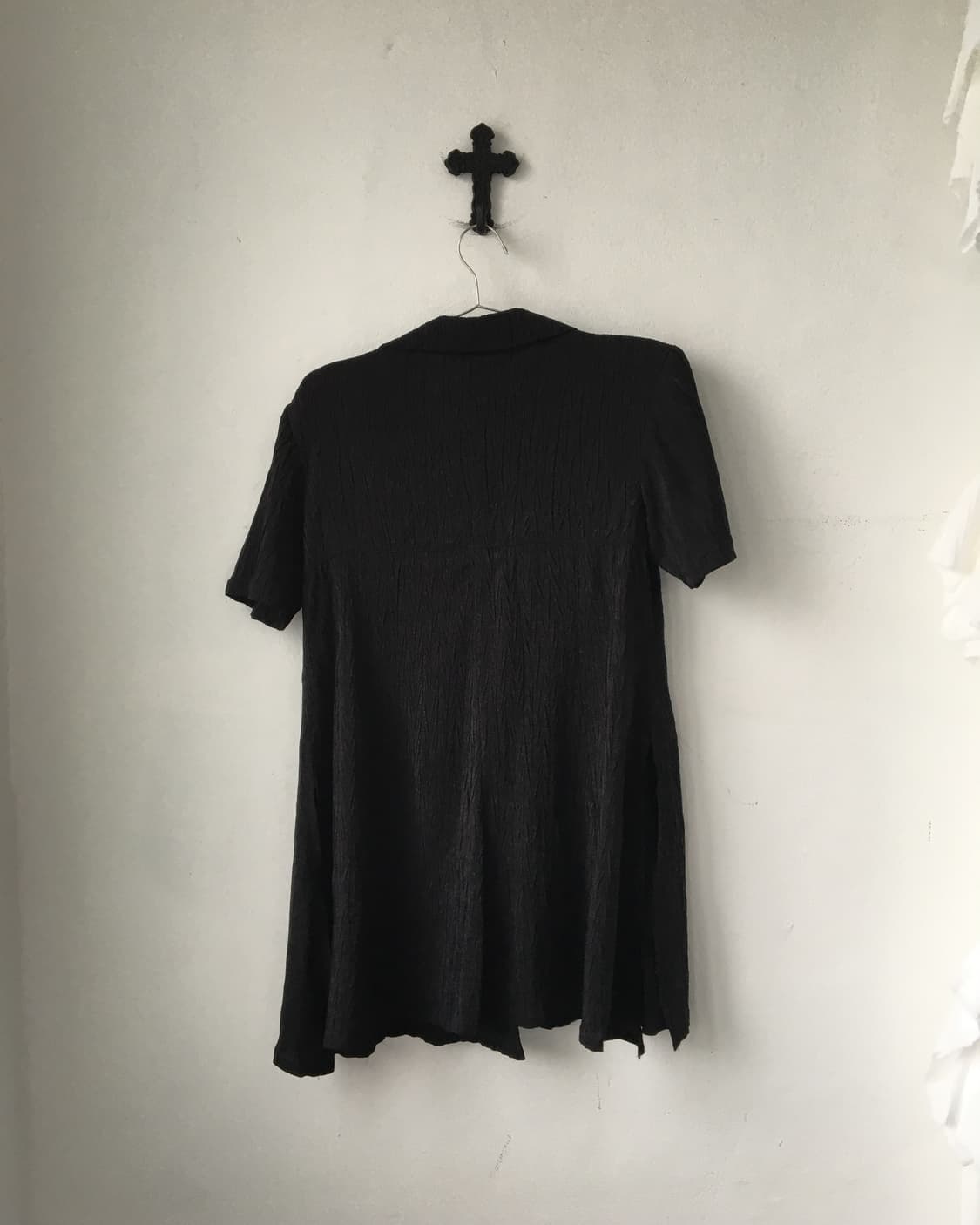 Pleats line point long jacket 상품이미지2
