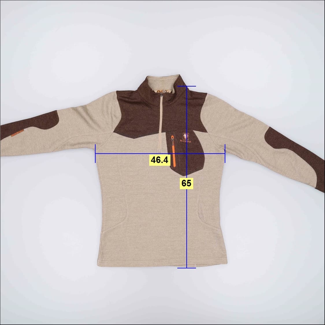 95 블랙야크 반집업 긴팔티 0519H 상품이미지5