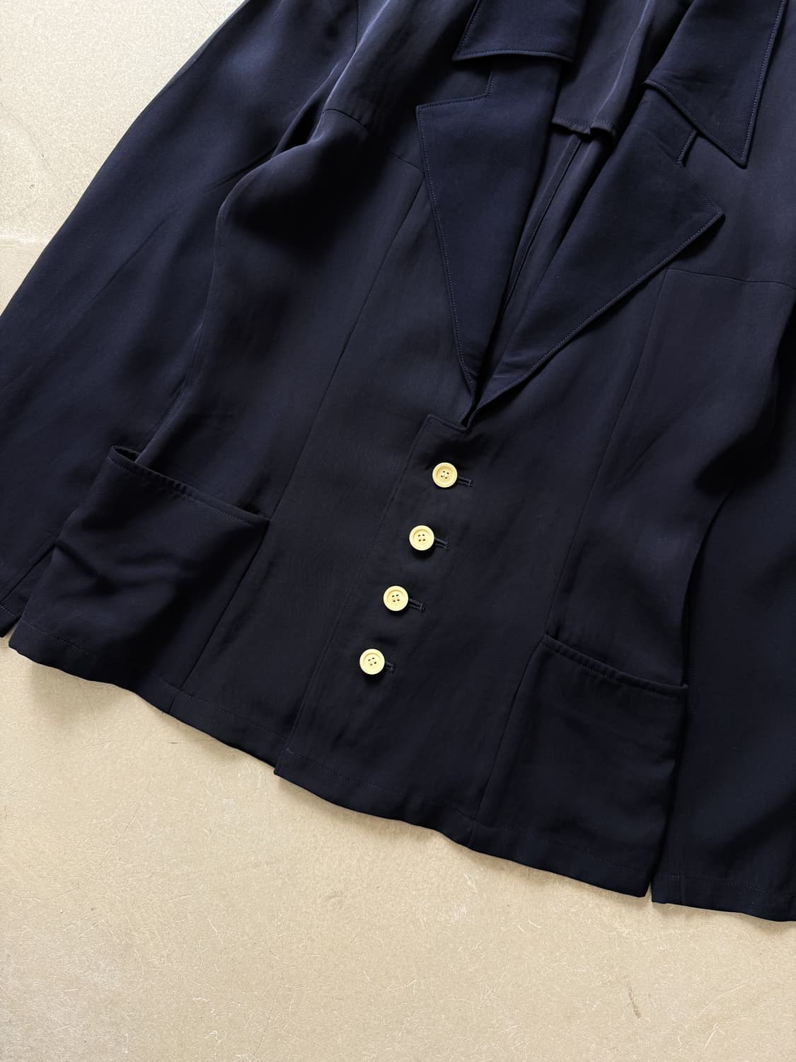 Y's Yohji Yamamoto Triacetate Rayon Jack 상품이미지4