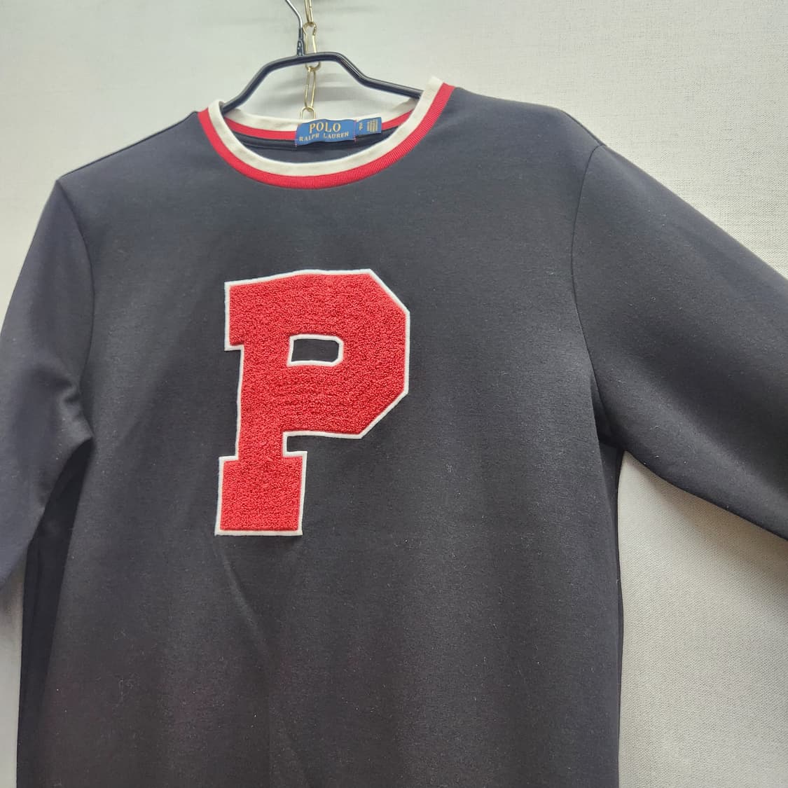 폴로 랄프로렌 P 패치 로고 맨투맨 S(M) 상품이미지3