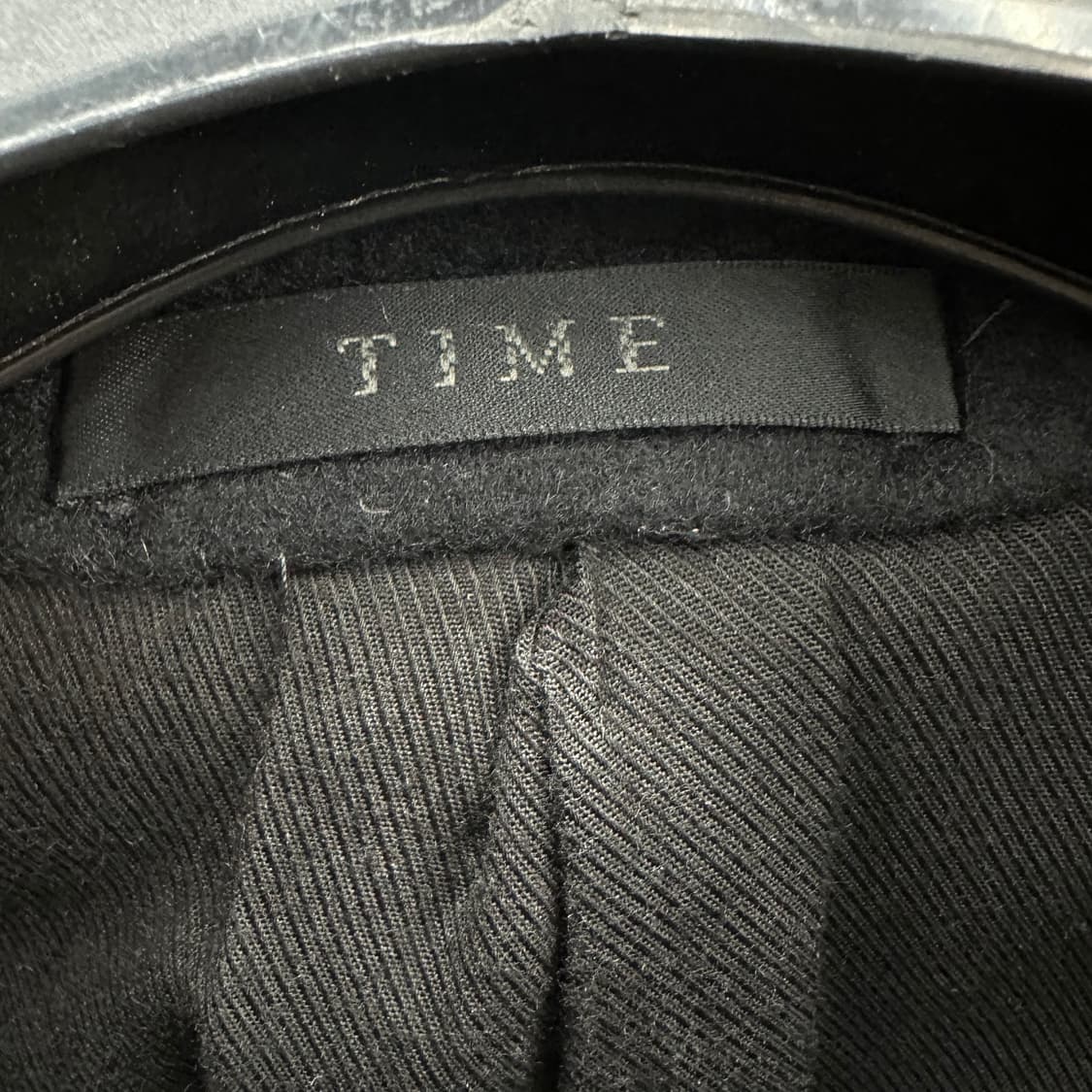 100 타임옴므 남자 울 캐시미어 코트 상품이미지4