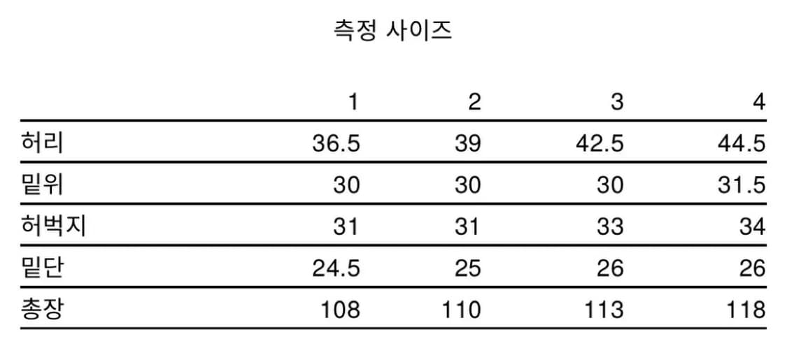 innir 이니어 플레어데님 2사이즈 새상품 상품이미지4