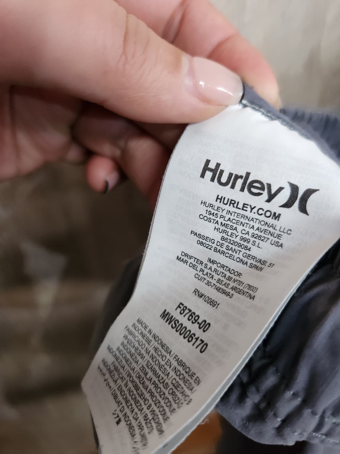 126) 헐리 hurley 반바지 상품이미지3