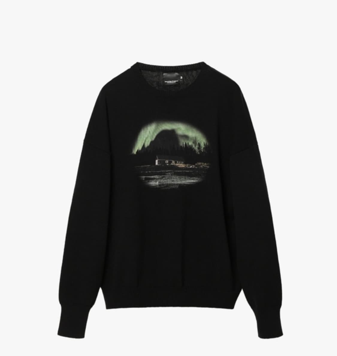 오프닝 프로젝트 그린 플라즈마 니트 블랙 상품이미지1