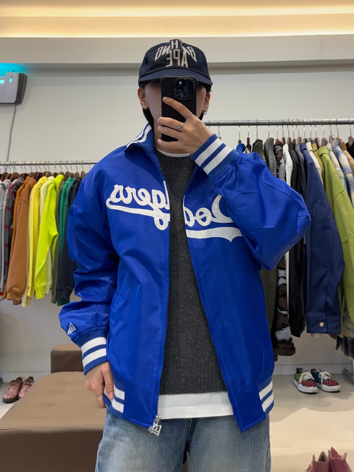 뉴에라 LA 다저스 나일론 스타디움 자켓 상품이미지7