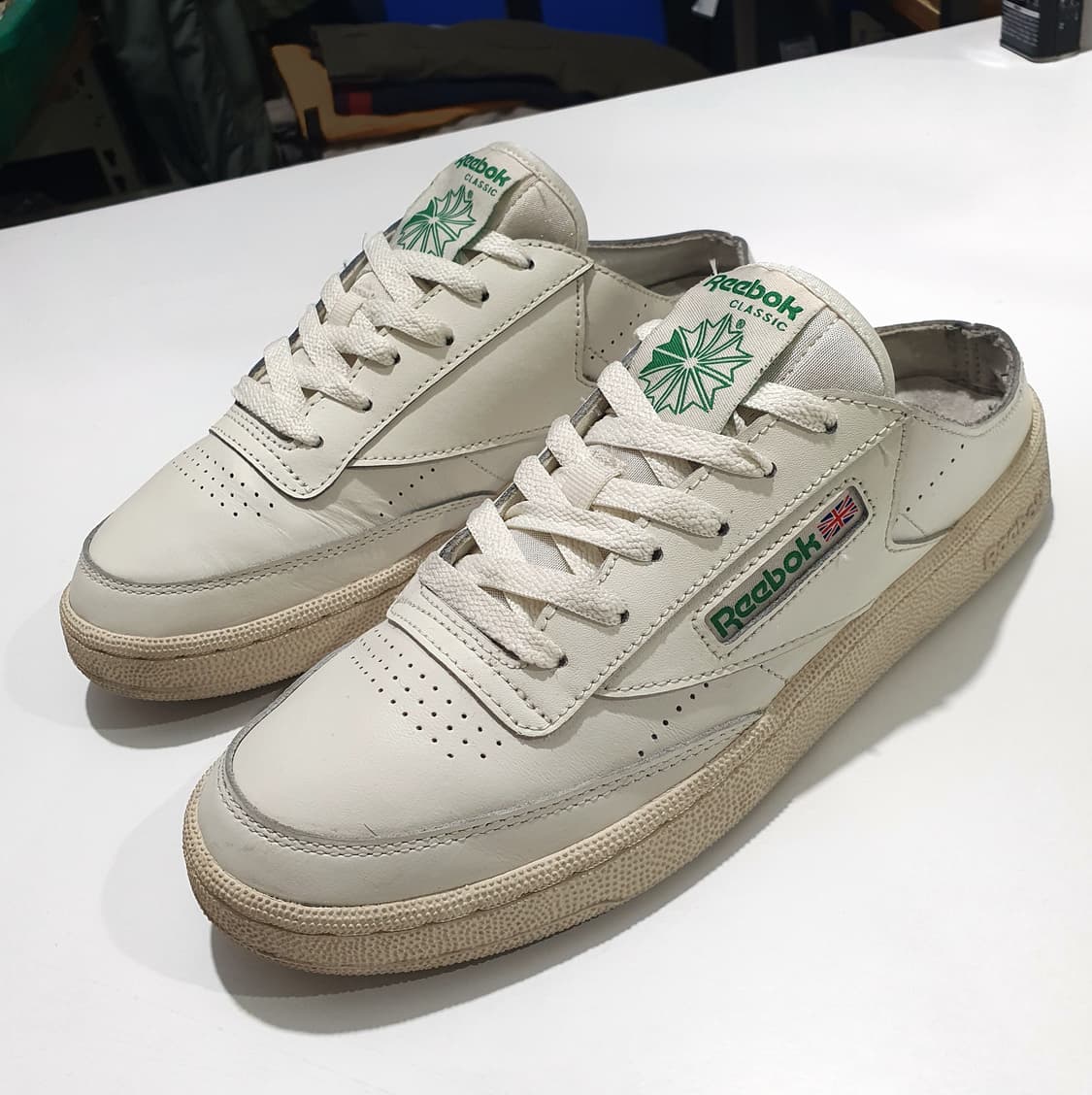 리복 클럽c 85 뮬 슬리퍼 260~265 상품이미지1