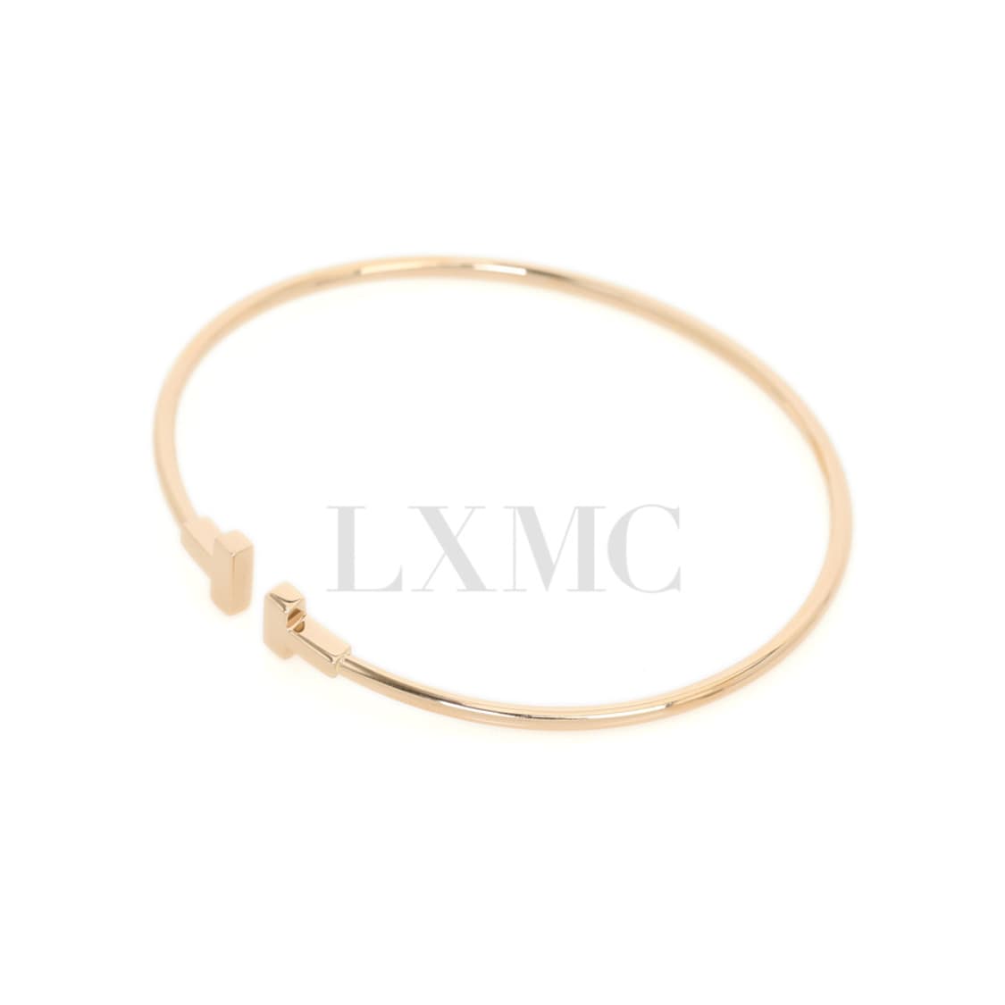 티파니 네로우 와이어 브레이슬릿 18K 옐로우골드 뱅글 팔찌 상품이미지5