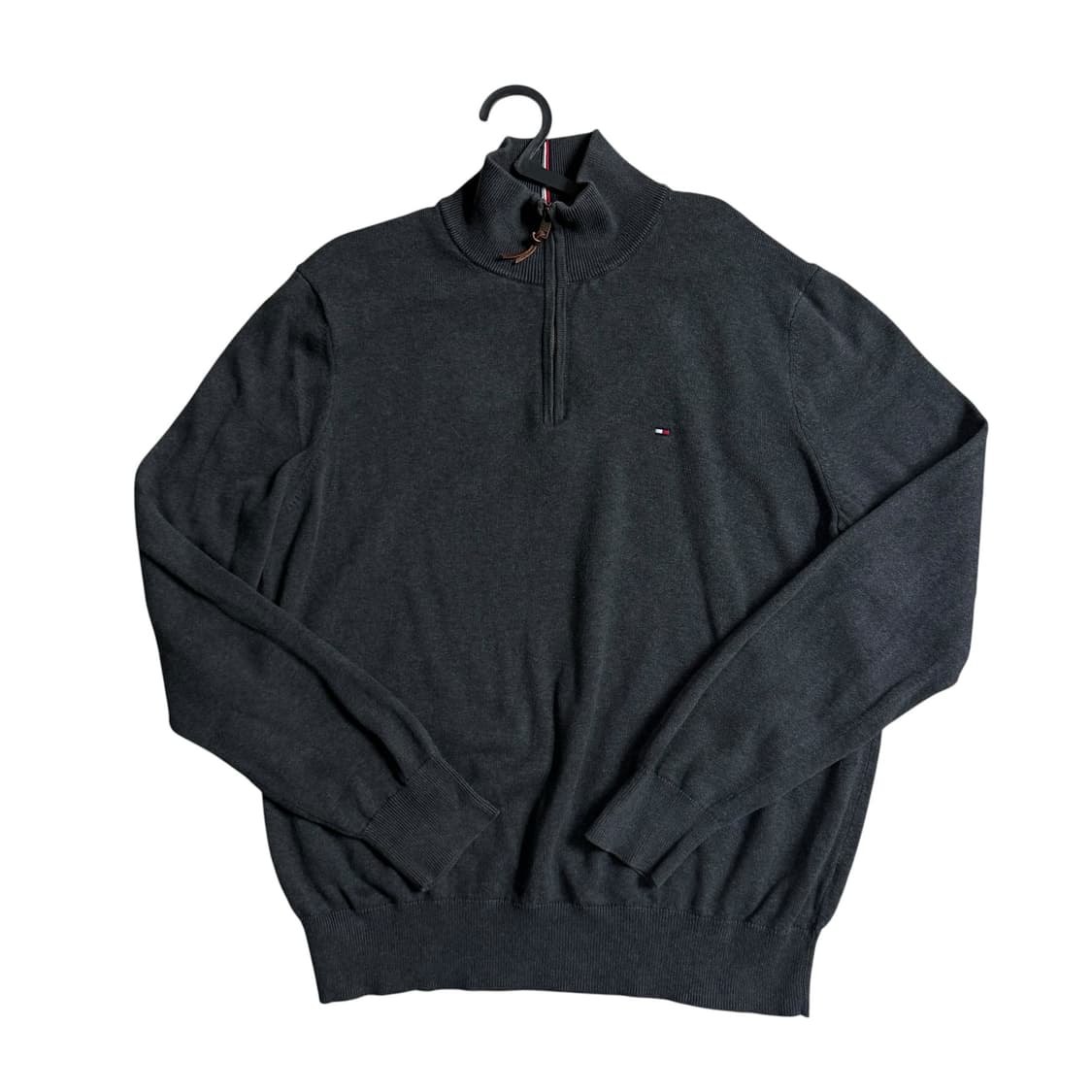 타미힐피거 니트 반집업 상품이미지1