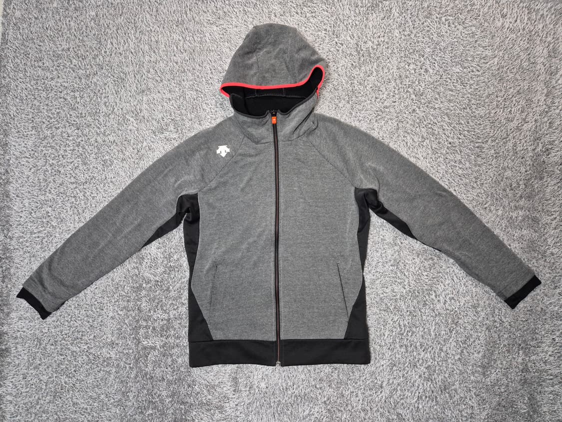 데상트 남성 기모 집업후드 자켓 100 상품이미지1