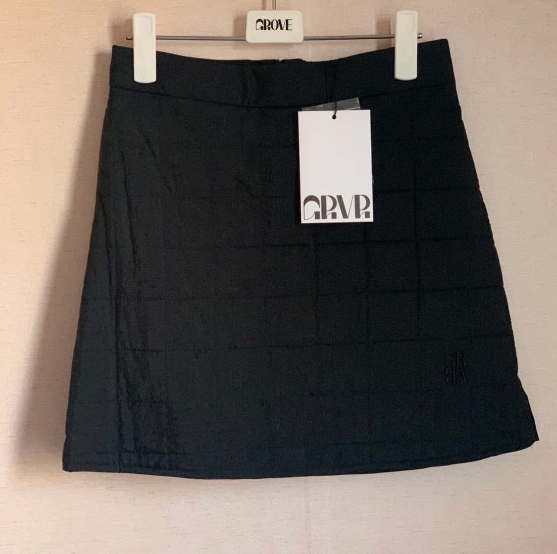 택O) [s] 그로브 TEMS 스커트 블랙 상품이미지6