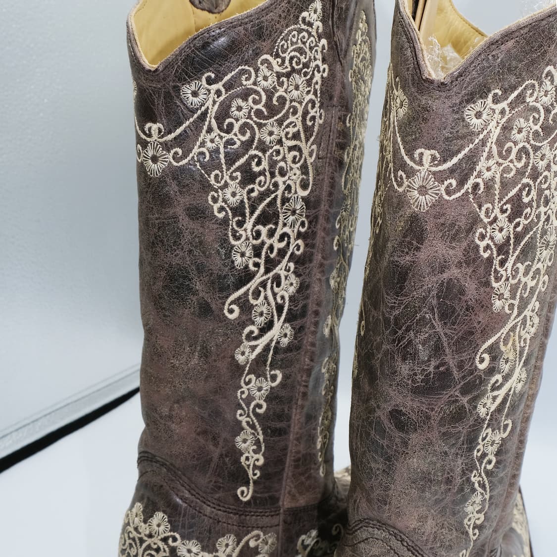 코랄(CORRAL) 웨스턴 레더 부츠 6(230)사이즈 BT23003 상품이미지7