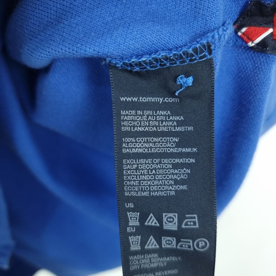 [타미힐피거] 헤리티지 로고 자수 카라티 반팔 럭비셔츠 M20183 상품이미지10