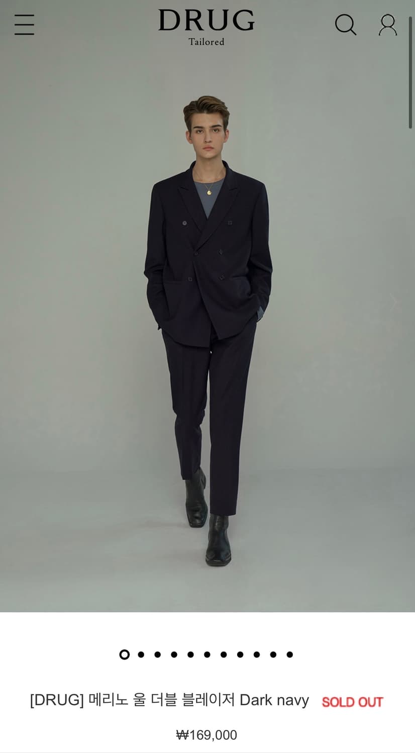 드러그옴므 셋업 상품이미지1