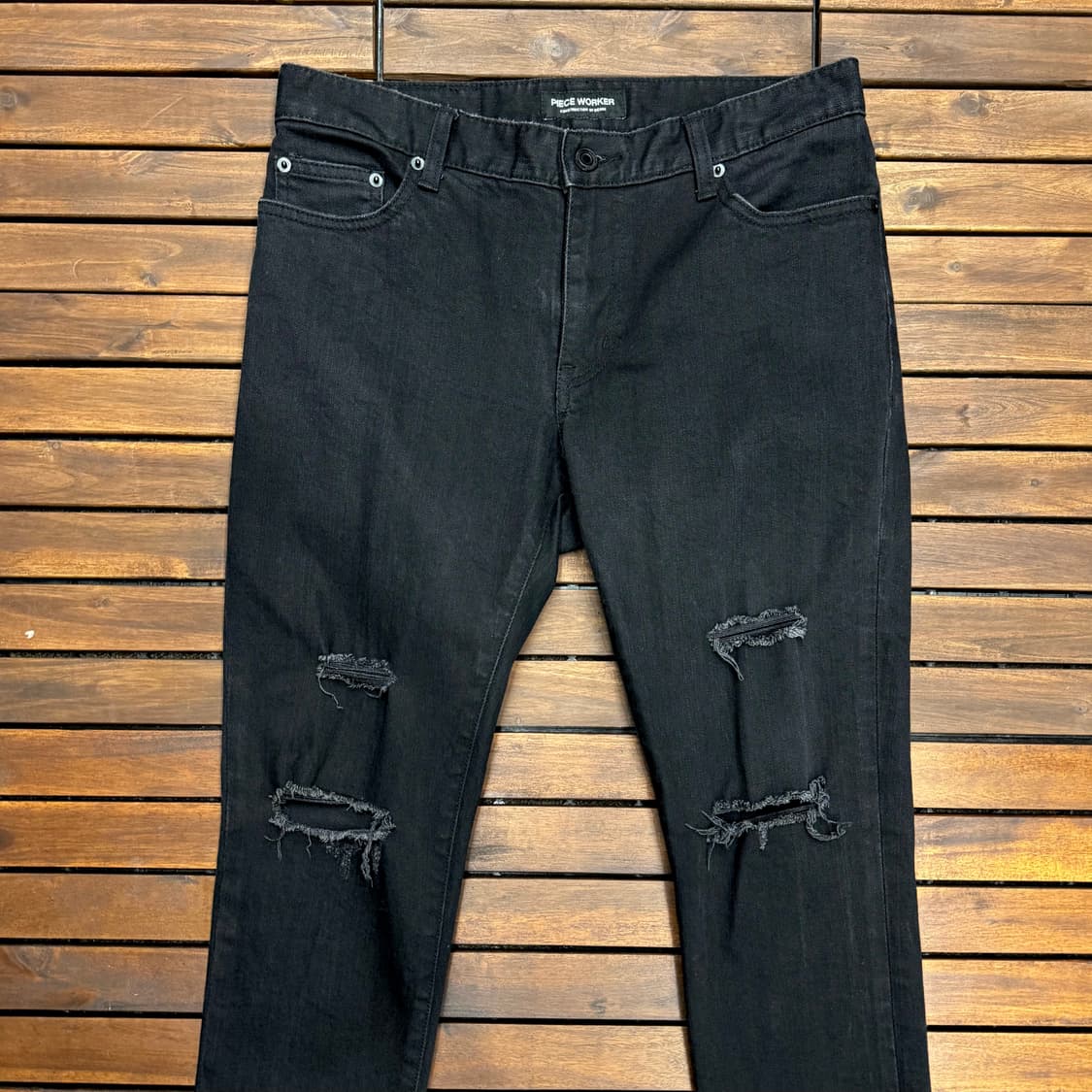 피스워커 블랙 스키니진 (30)   상품이미지2