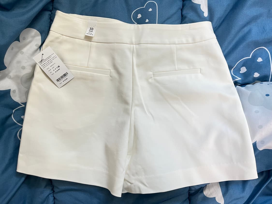 미쏘 mixxo 아이보리 반바지 상품이미지2