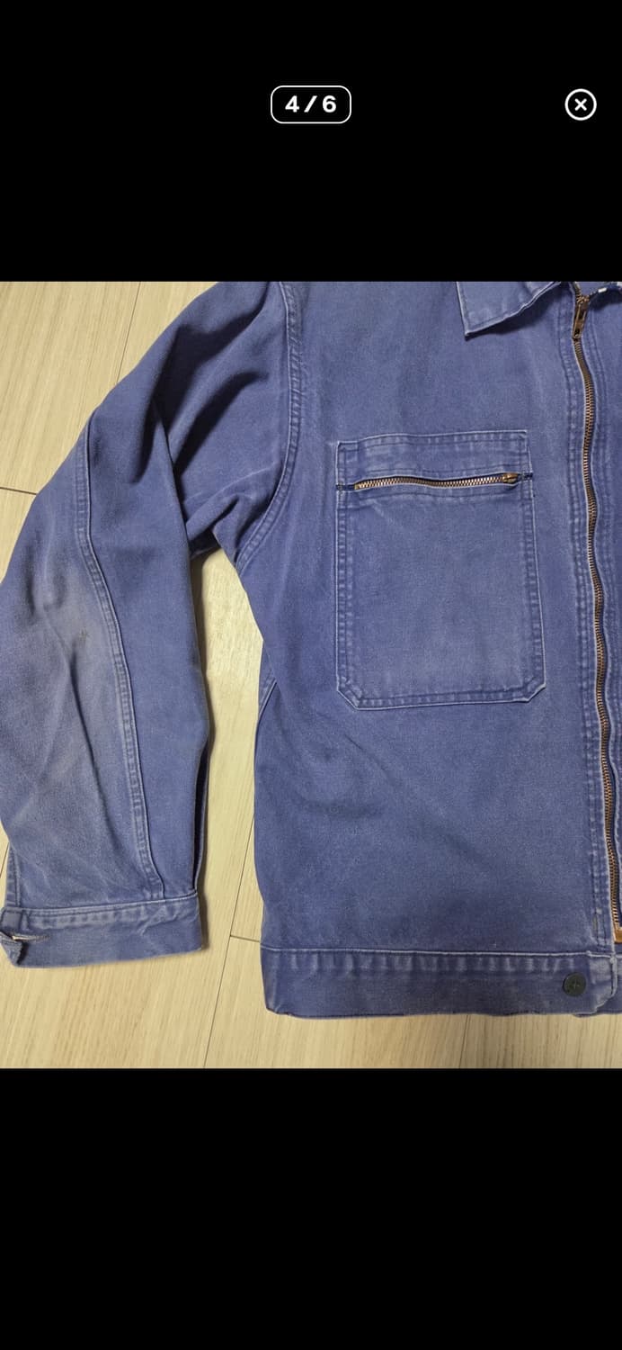 MADE in france 70s 빈티지 사이클리스트자켓 상품이미지3