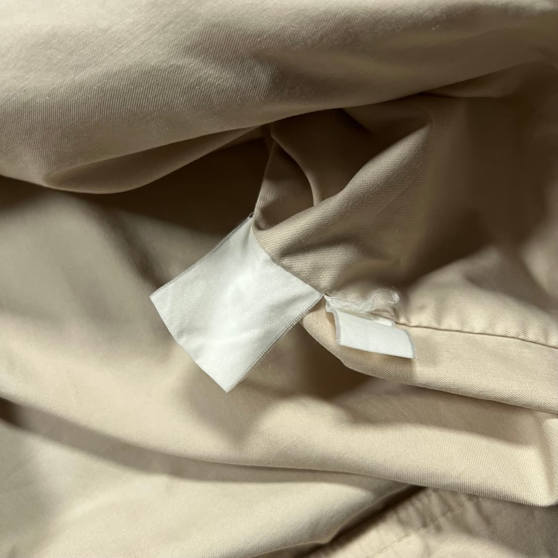 90‘s 입생로랑 베이지 코튼 집업 자켓 상품이미지5