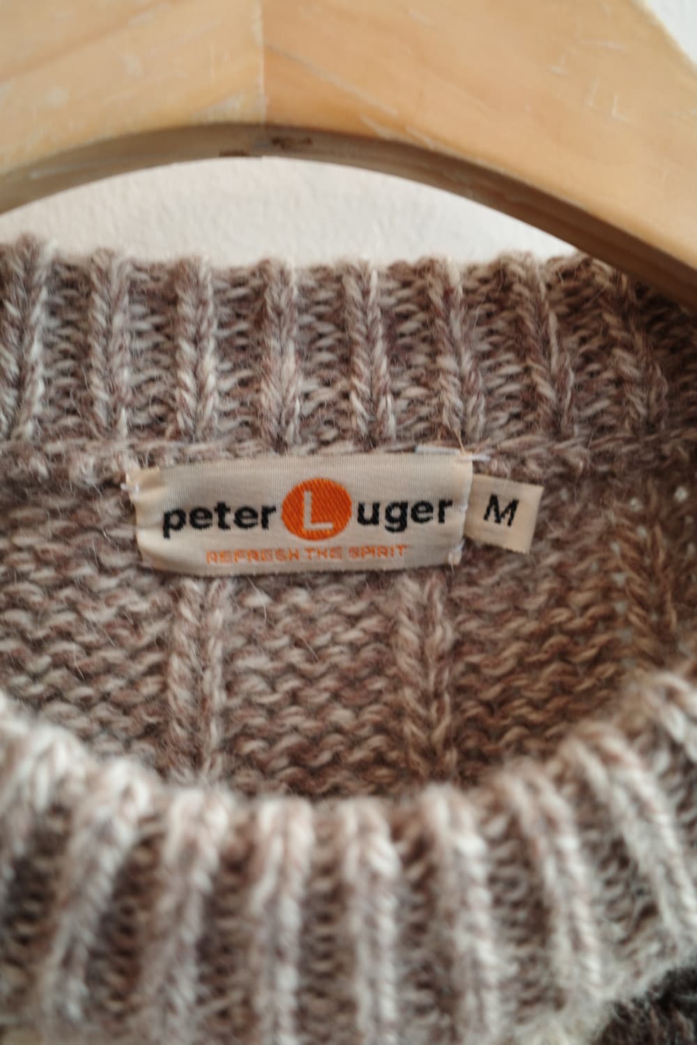 Japan brand 패턴 울 니트 상품이미지5