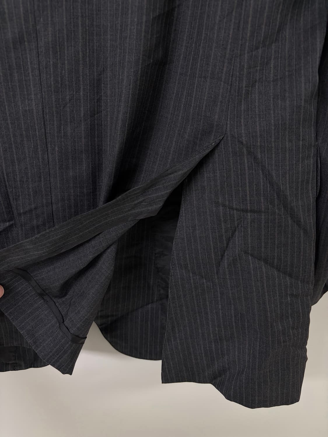 버버리 런던 울 핀스트라이프 정장 자켓 상품이미지8