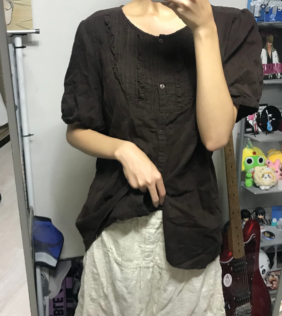 브라운 단추 SET 상품이미지2