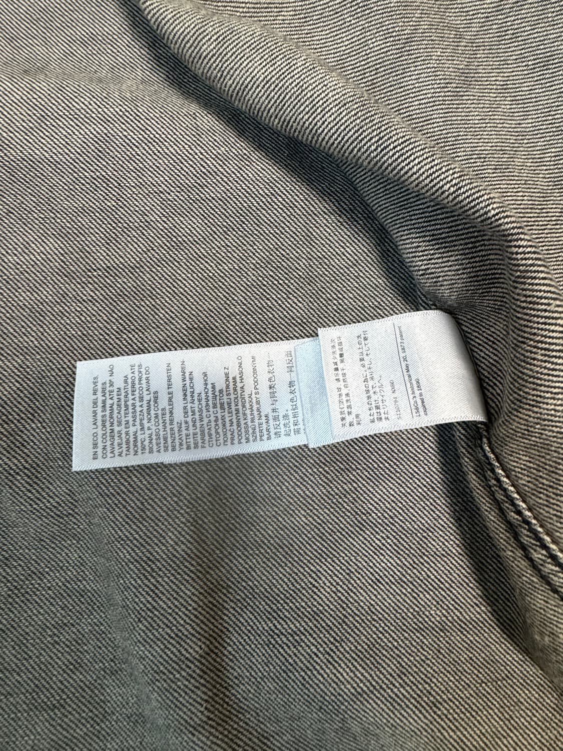 새상품 리바이스 데님 스탠다드핏 버튼 셔츠 s 상품이미지4