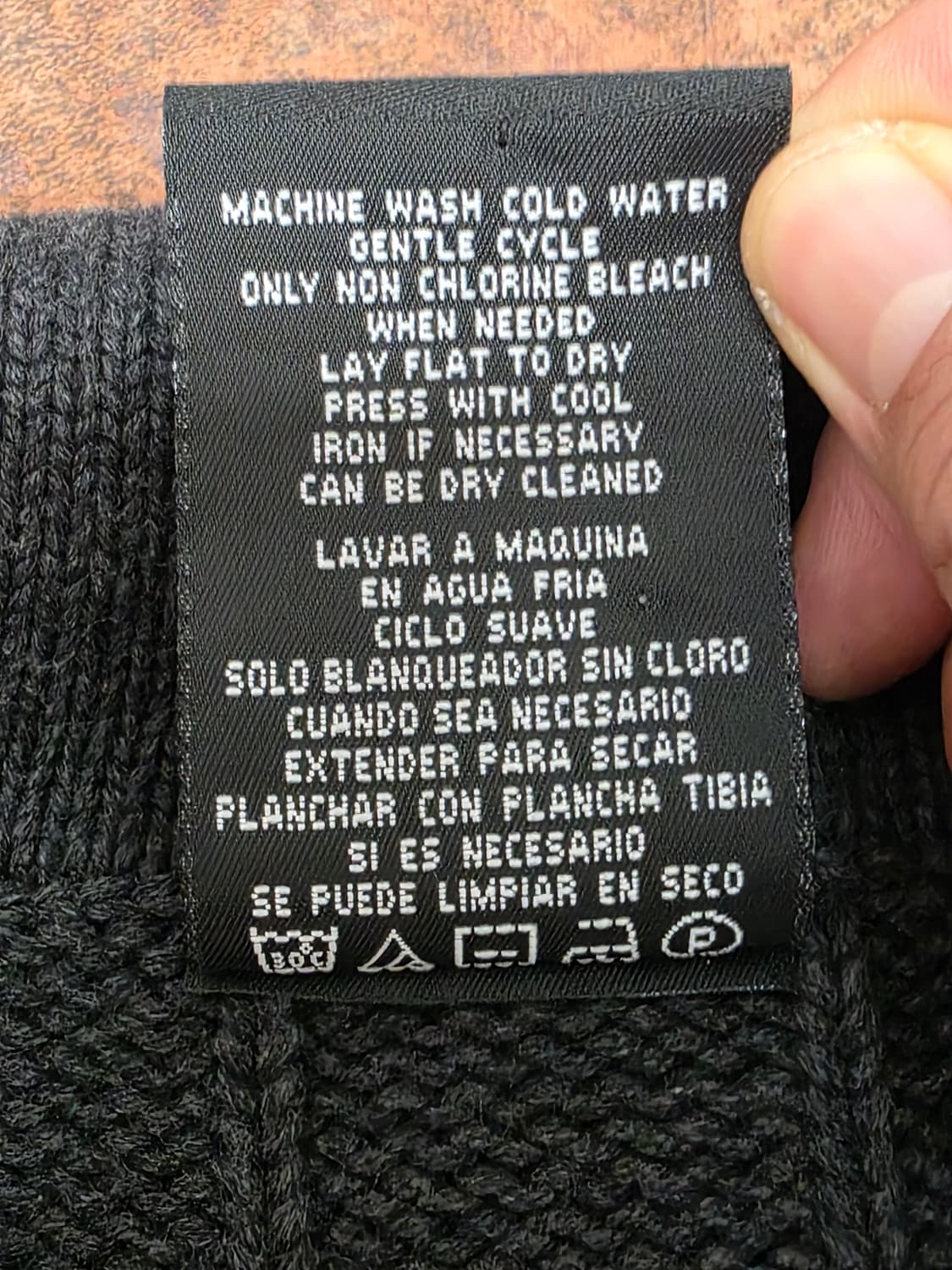 폴로 진스 코튼 반집업 니트 L 상품이미지5