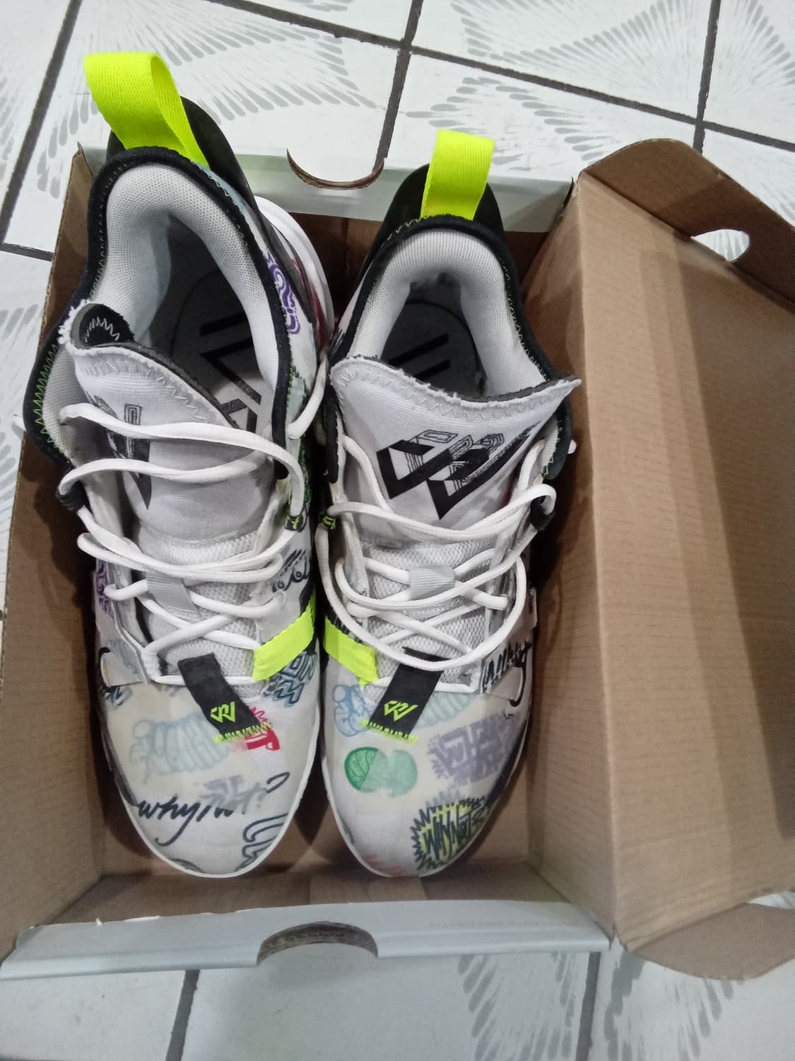 나이키 조던 와이 낫 제로 4 PF 그래피티 상품이미지3